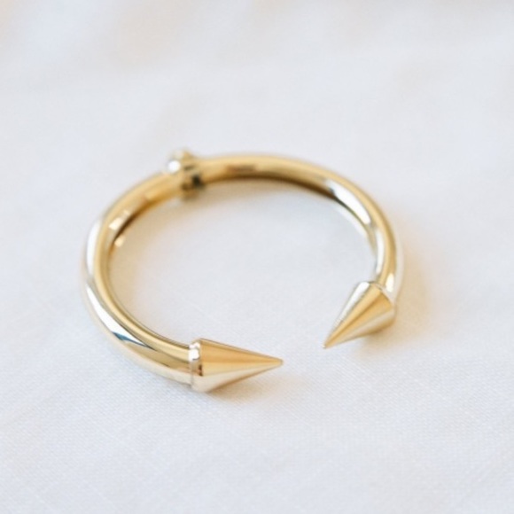 Gold Spike Cuff - Picture 1 of 2