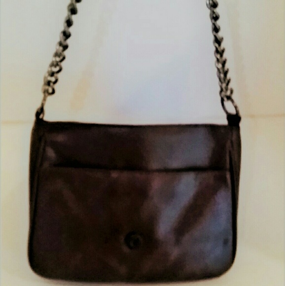 Fetish Brown Leather Shoulder Bag - Picture 3 of 3