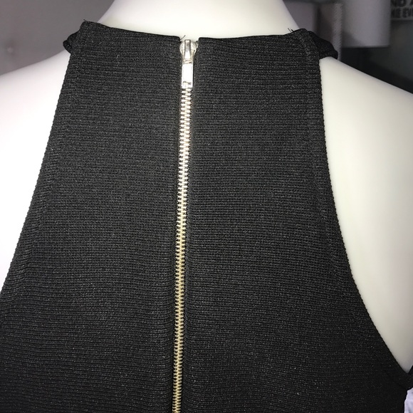 NWOT Black Shorts Romper, Size Large - Picture 4 of 5