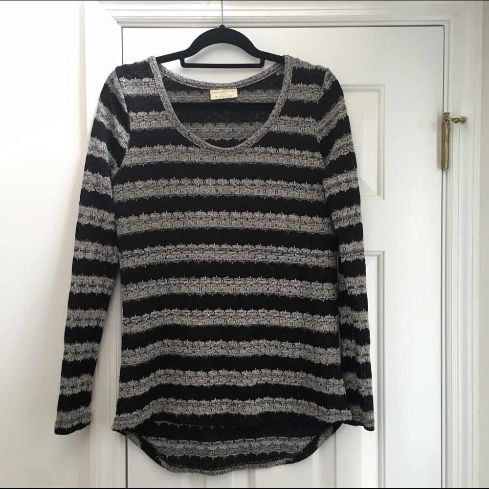 Bobbie brooks lightweight sweater striped