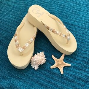 Lady Lanell's swarovski crystallized sandals