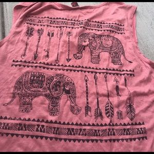 Super cute Elephant tank top