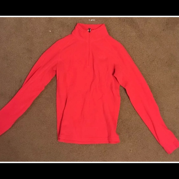 Women's North Face Fleece Pullover - Picture 1 of 4