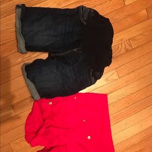 Maternity shorts.    Euc.  Xl