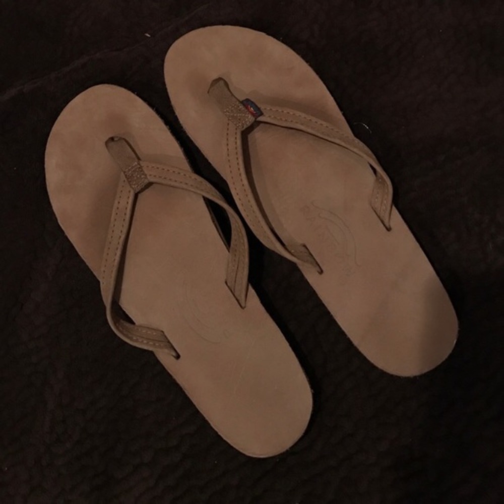 Rainbow sandals size L, 7.5-8.5
