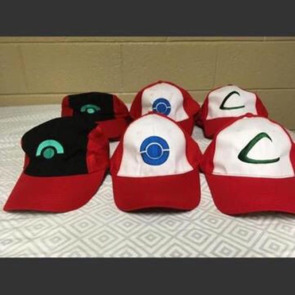 Pokemon hats