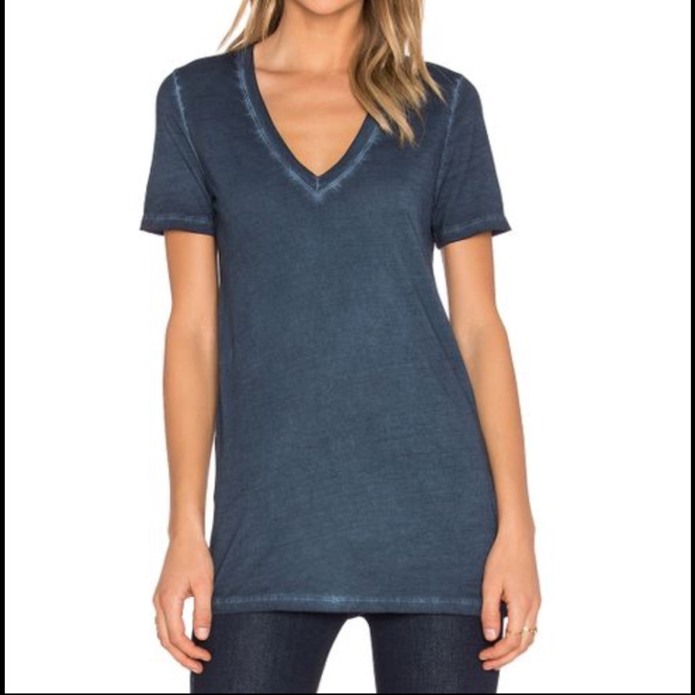 NWT Bobi cold water deep V neck Tee