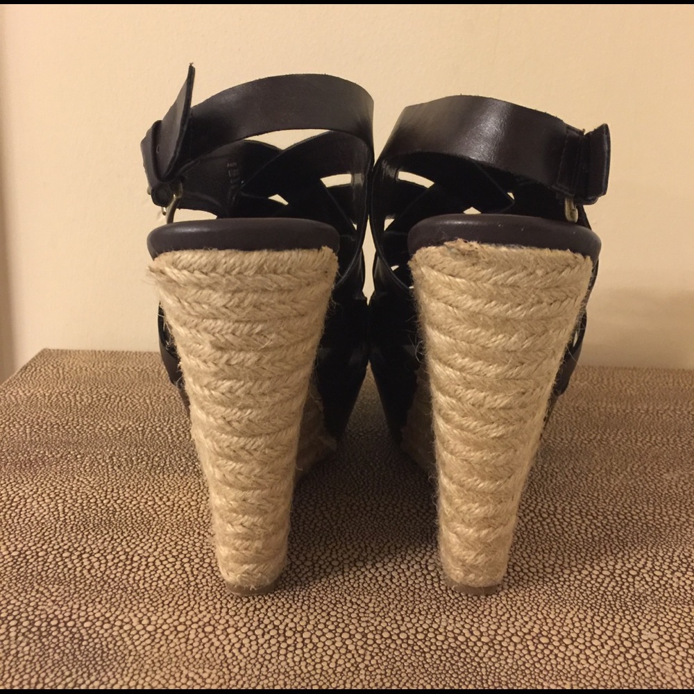 SOLD   Jessica Simpson Heels - Brown and Tan - Picture 3 of 4