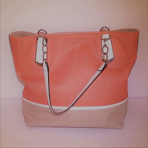 Simply Vera Vera Wang Colorblock Catherine Tote - Picture 3 of 4