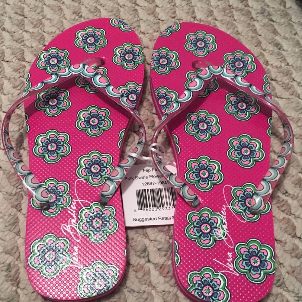 Vera Bradley flip flops
