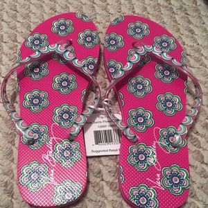 Vera Bradley flip flops