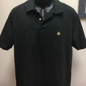 Brooks Brothers Vintage Label S/S Black Polo L