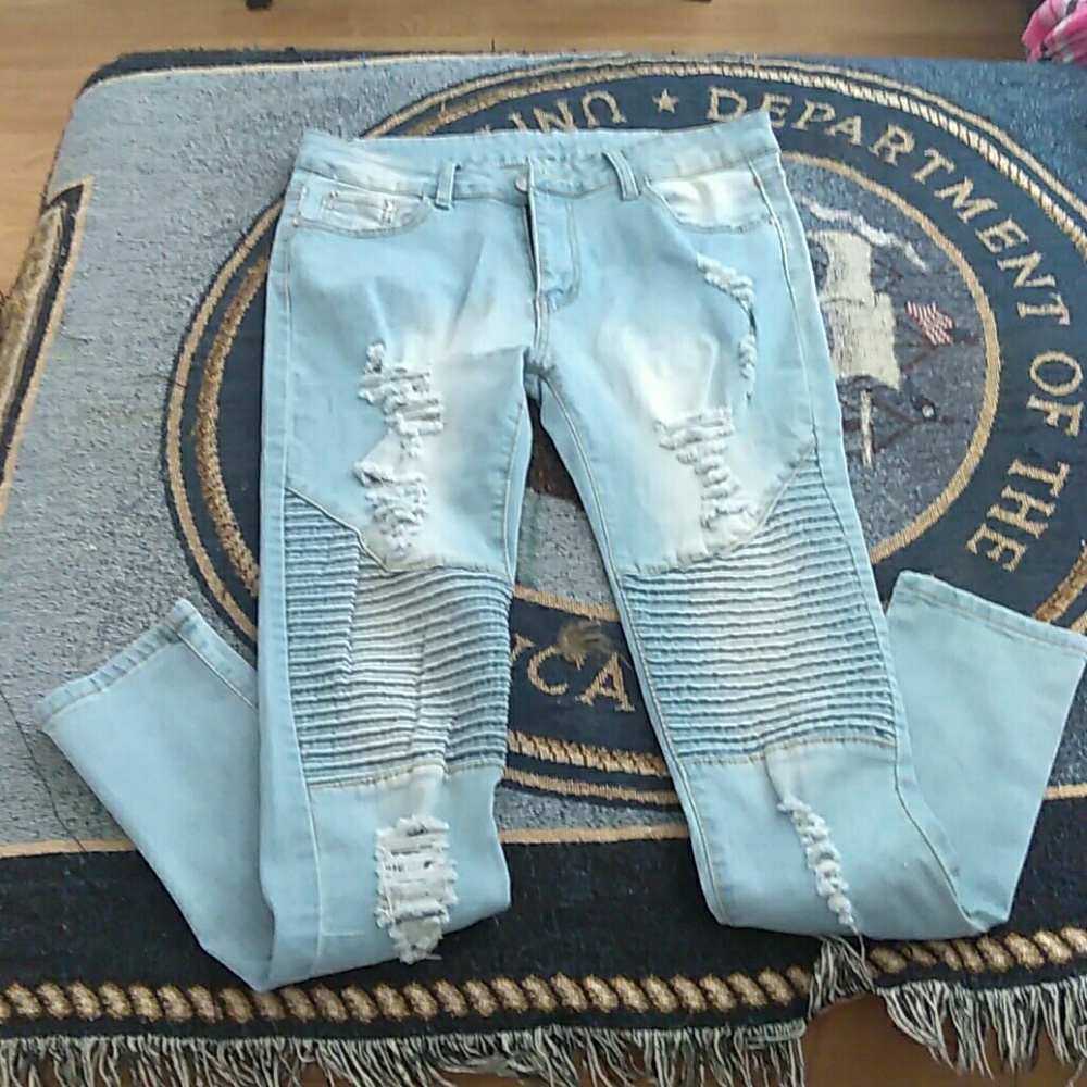 Moto jeans