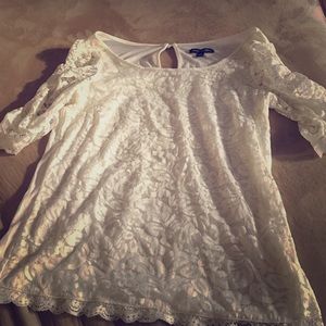 American eagle lace shirt
