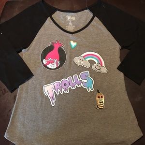 Trolls Baseball Type T-shirt