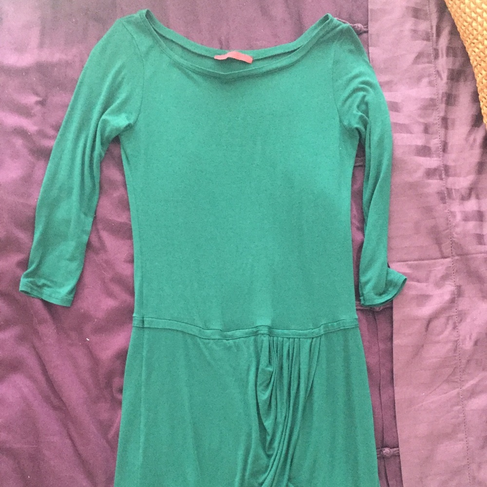 L.O.C.T. Cotton dress. Emerald green