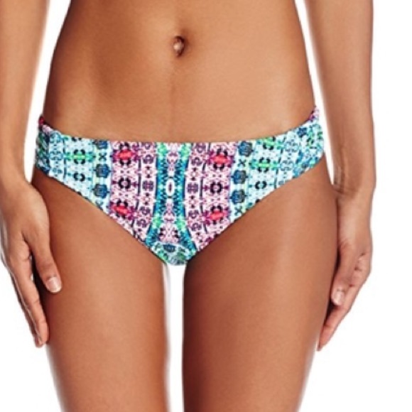 Hobie Other - Hobie Mazatlan Medallion Scrunch Hipster Bikini