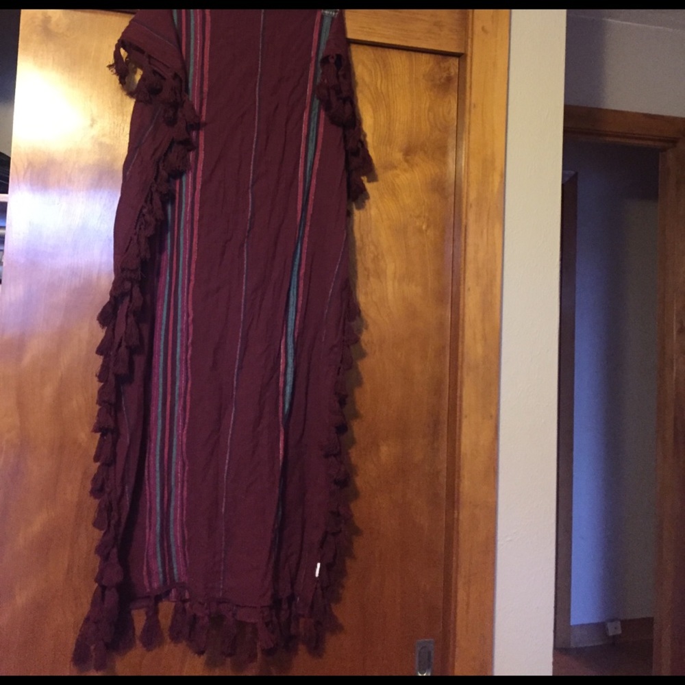 Old Navy Oversized scarf with tassels