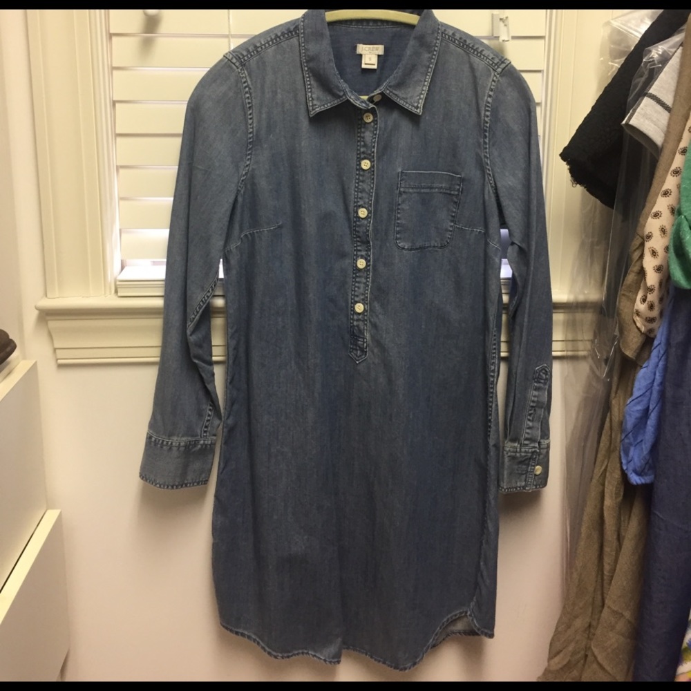 Jcrew Size Small Jean Dress (worn once)