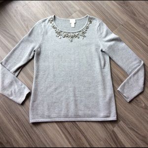 Jeweled Chicos sweater