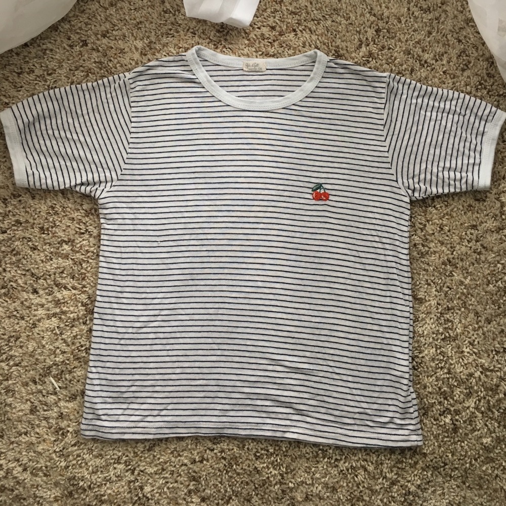 Brandy Melville cherry T shirt