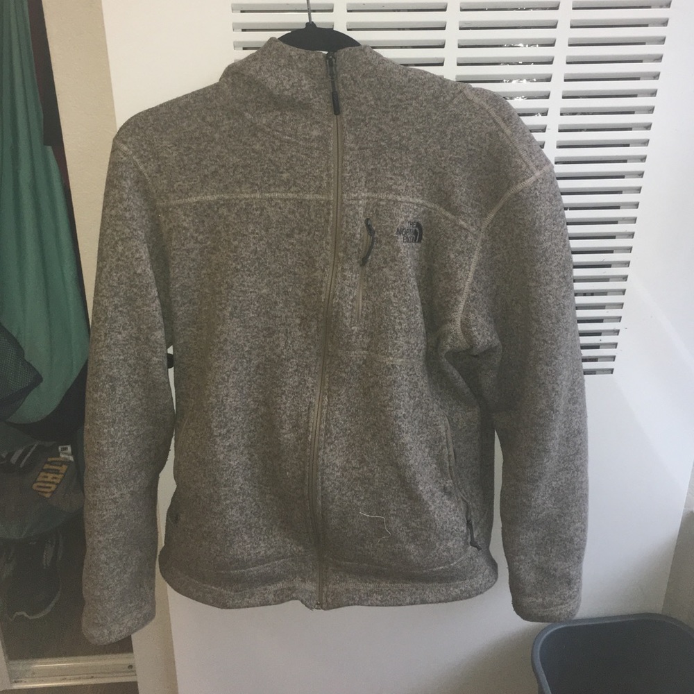 North Face full zip hoodie