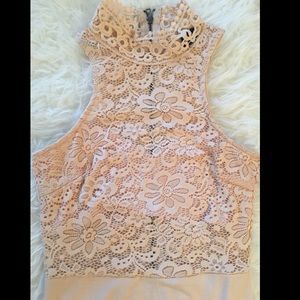 NWOT Lace Bodysuit