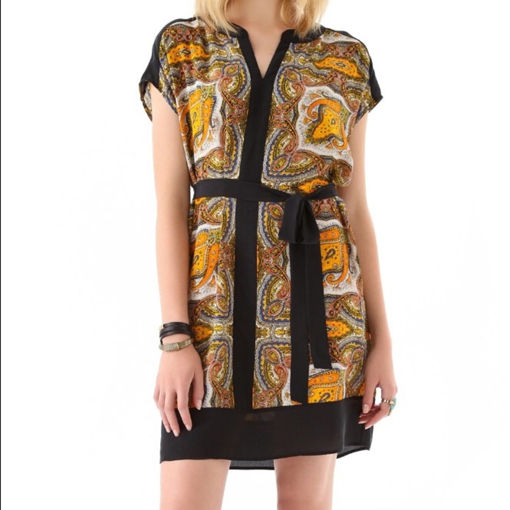 Sold - Madewell Paisley Shirtdress