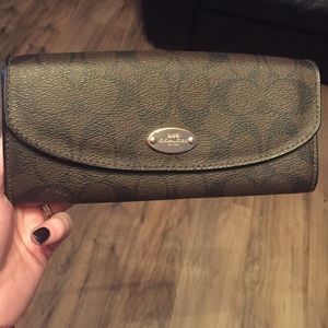 Large Coach wallet