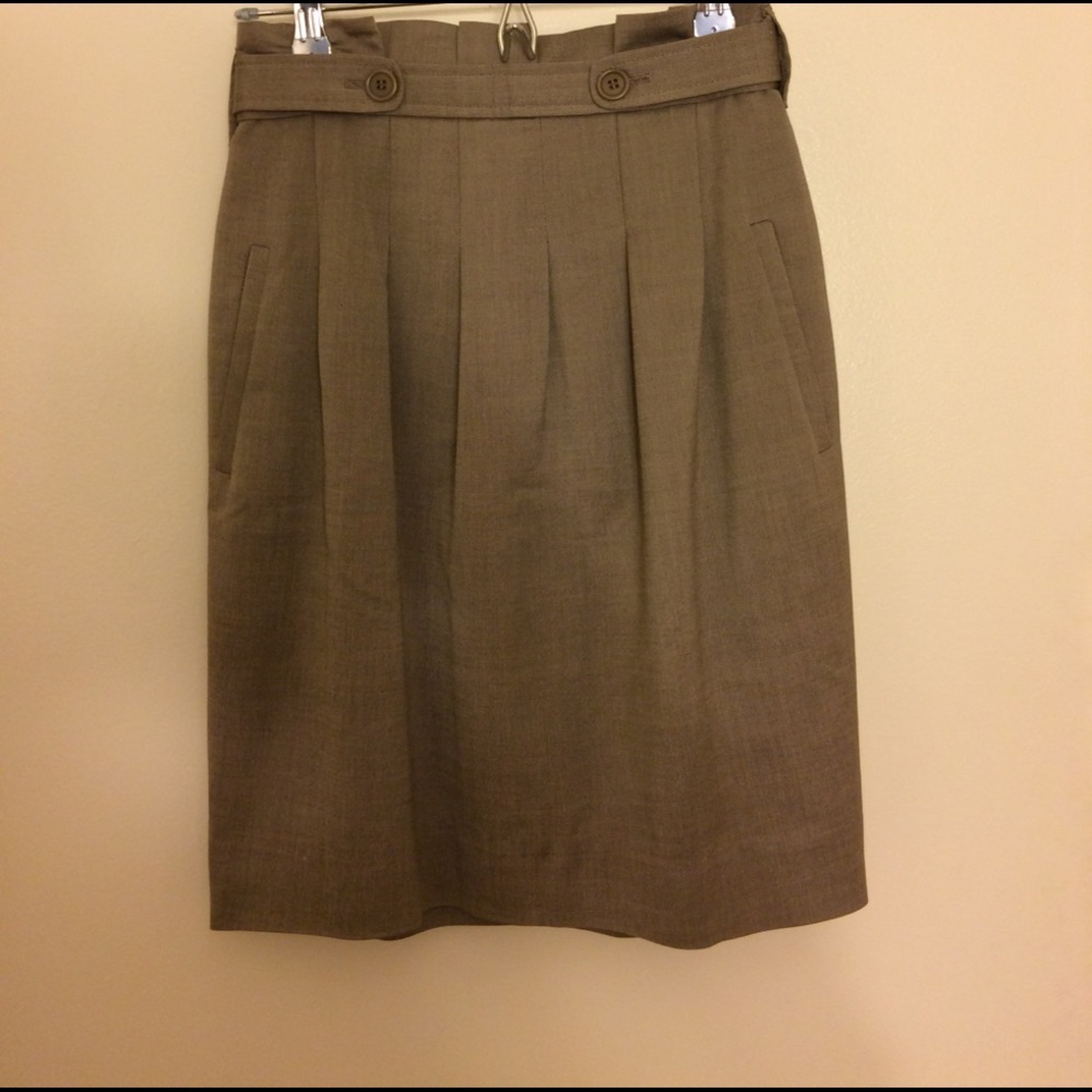 Sleek Taupe BCBG Skirt