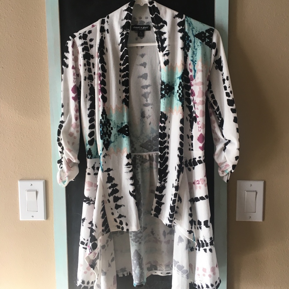 Cardigan with 1/2 Length Sleeve