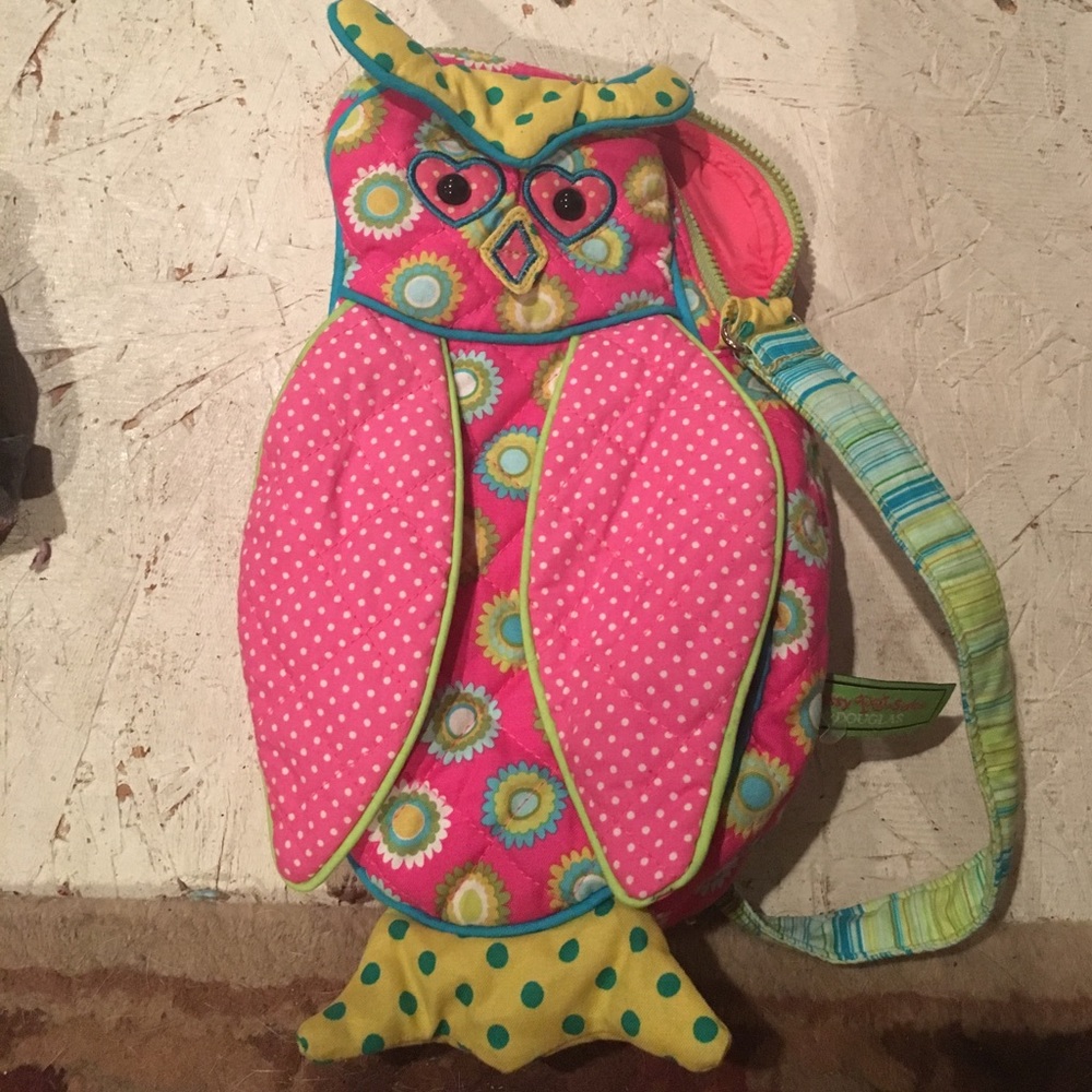 Owl bag and wallet