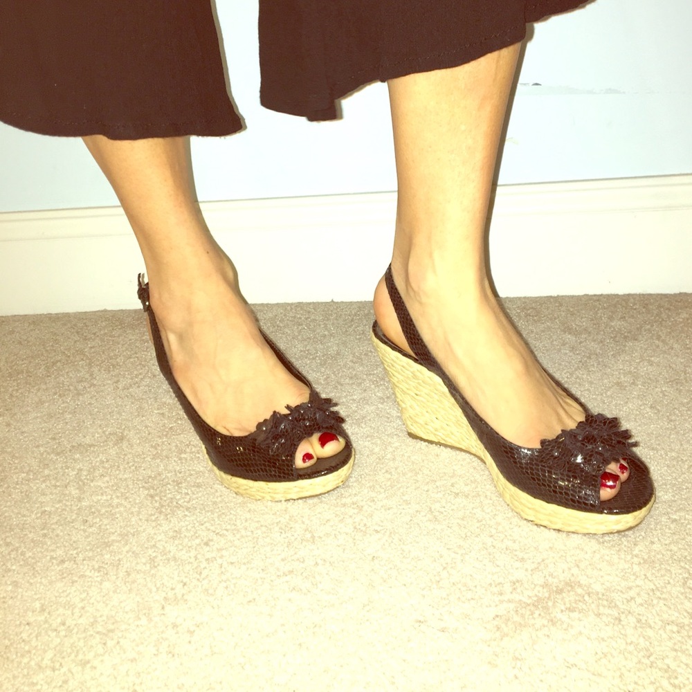 Espadrilles wedge sandals