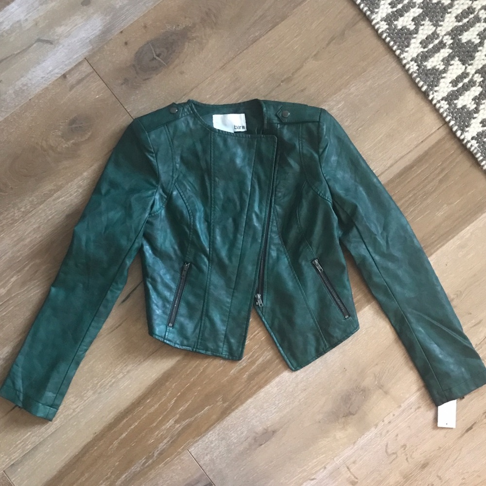 Bar ||| vegan leather jacket