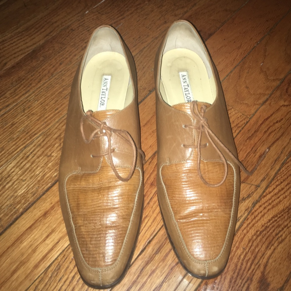 Ann Taylor Leather Loafers - Made in Italy