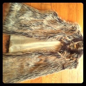 Ci Sono Fur Vest Size Medium