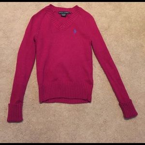 Ralph Lauren Womens XS pink sweater