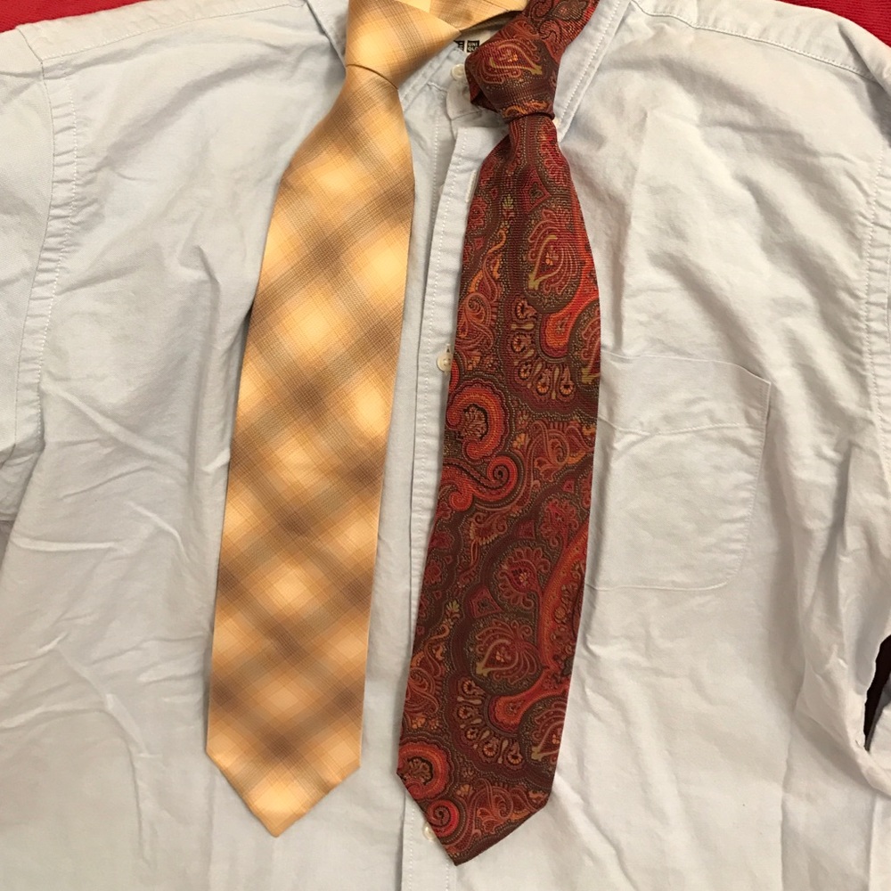 2 Ties(Bassi&Bassi and Allea) NWOT