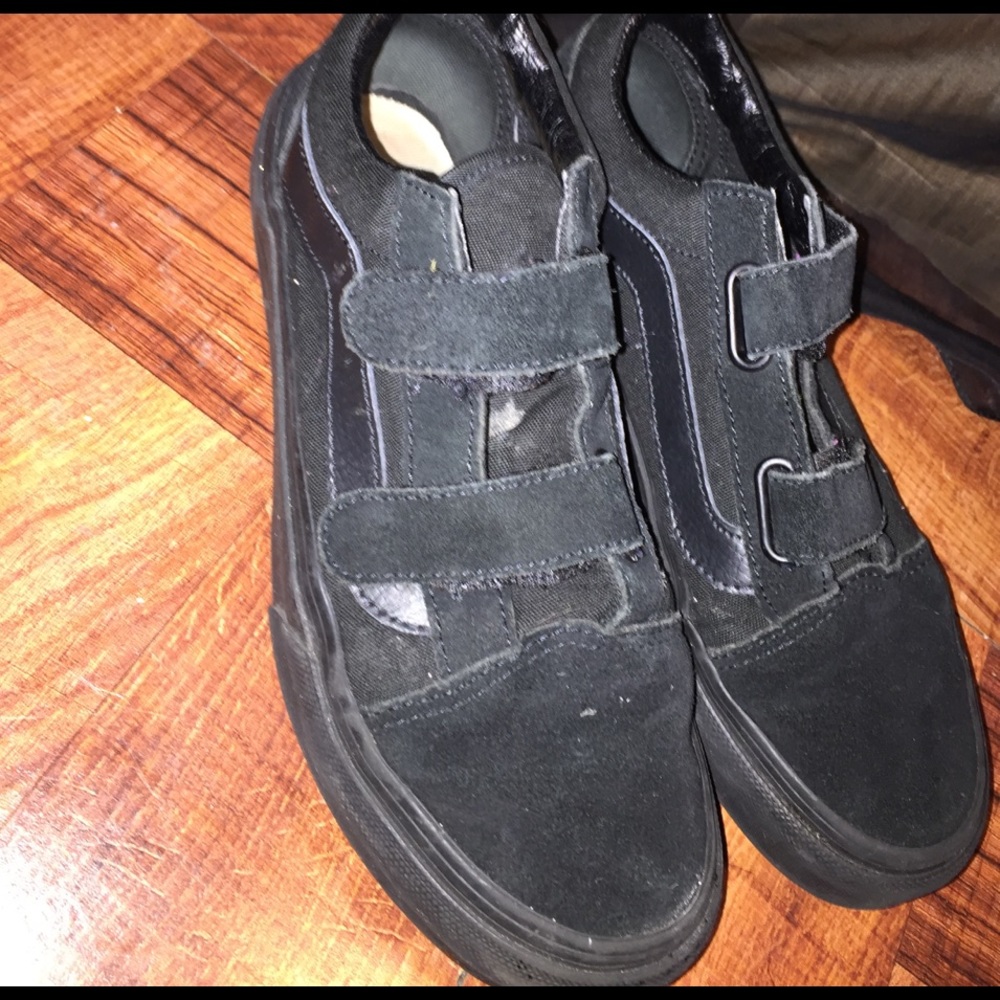 Velcro strap up old skool vans