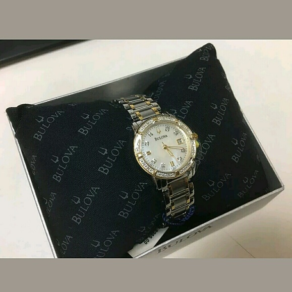 Big sale,NWT Bulova Diamond Stainless watch main image 4