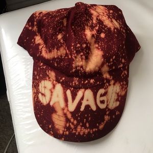 Custom made SAVAGE dad hat