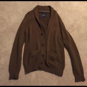 American eagle men's brown sweater size L