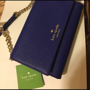 New Authentic Kate Spade Deep Blue Cross-body