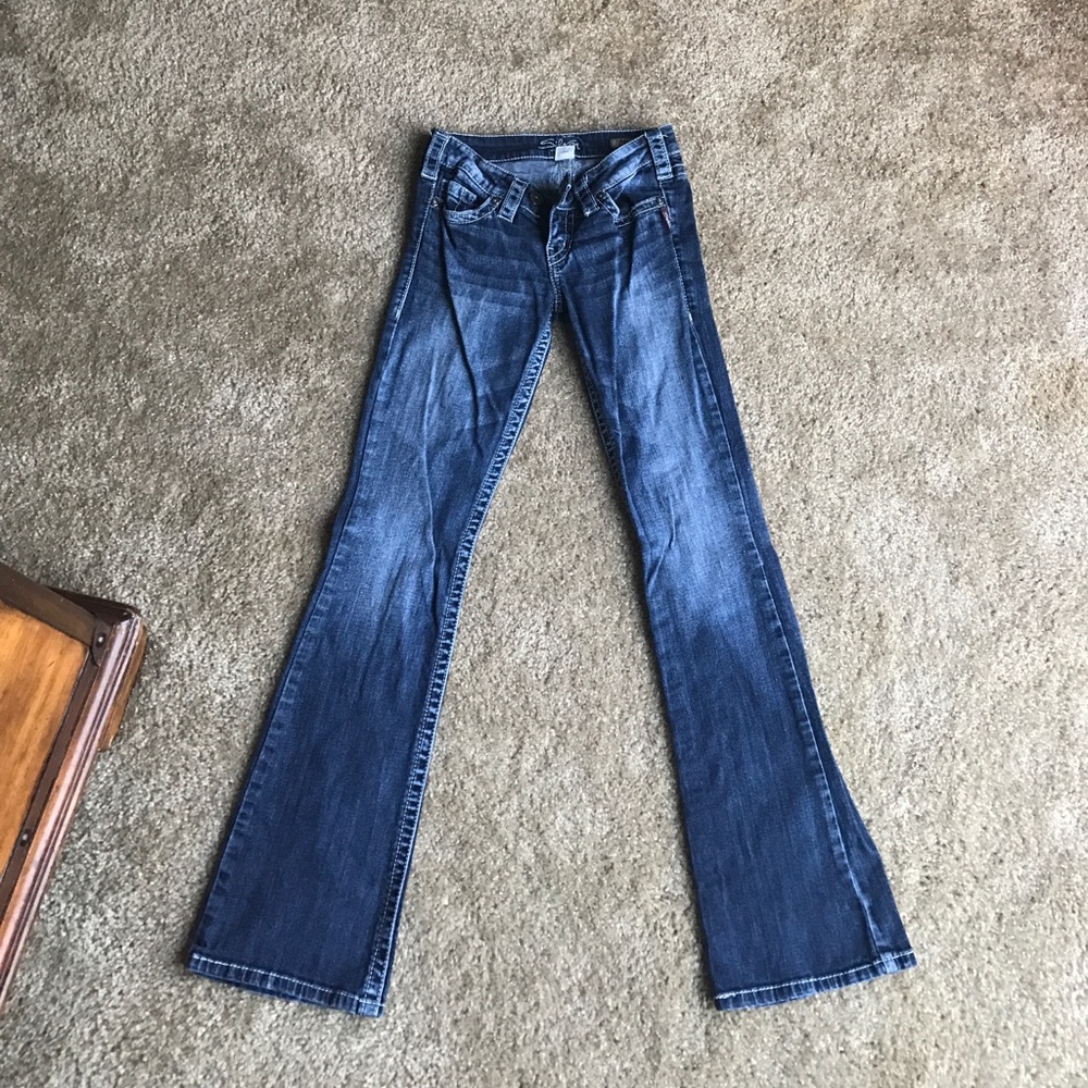 Silver, Tuesday bootcut jeans