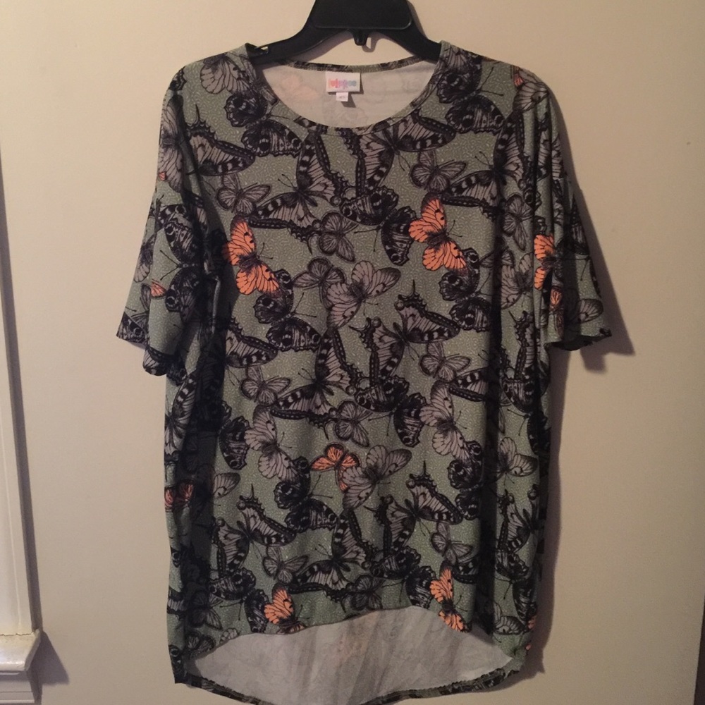 LuLaRoe Butterfly Irma XS