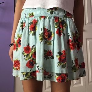 Printed Skater Skirt