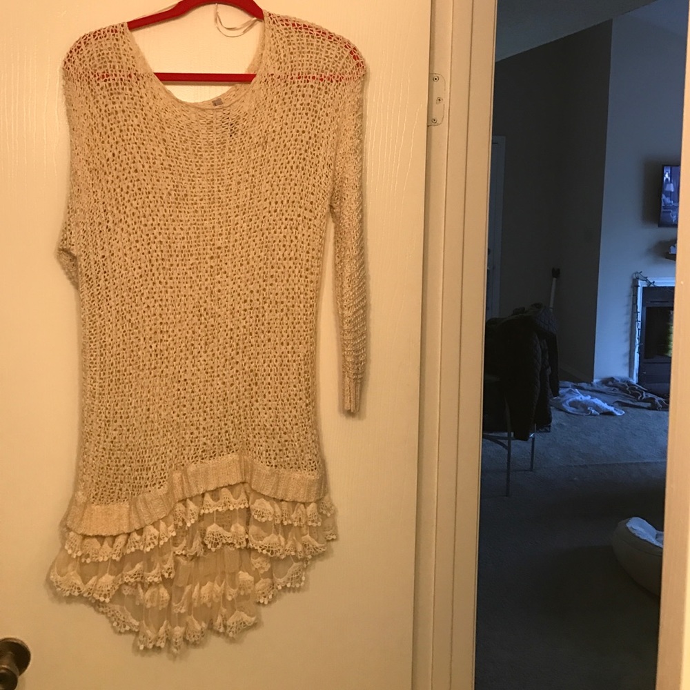 Cream tunic, never worn!