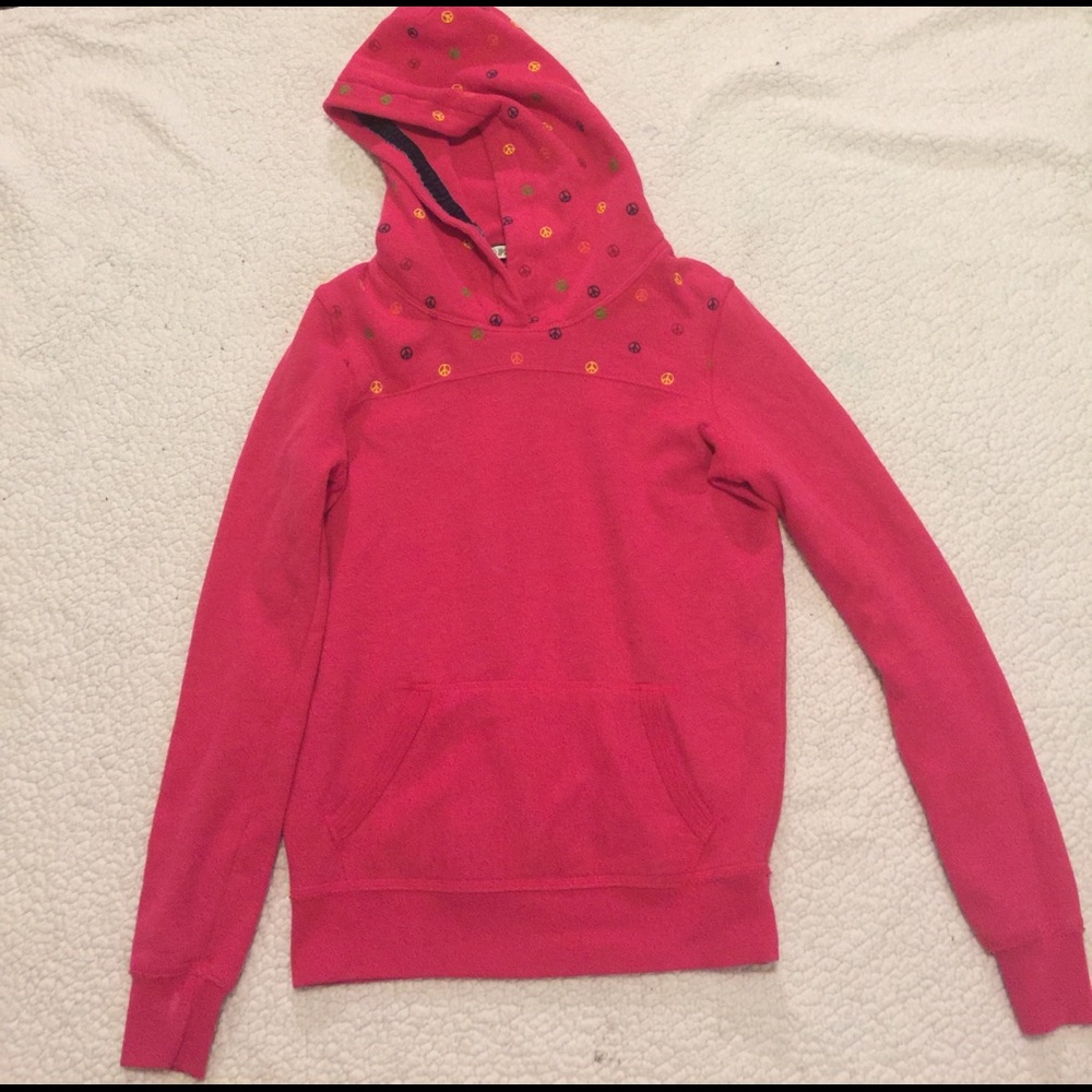 Pink Victoria secret pink pullover hoodie sizeXS