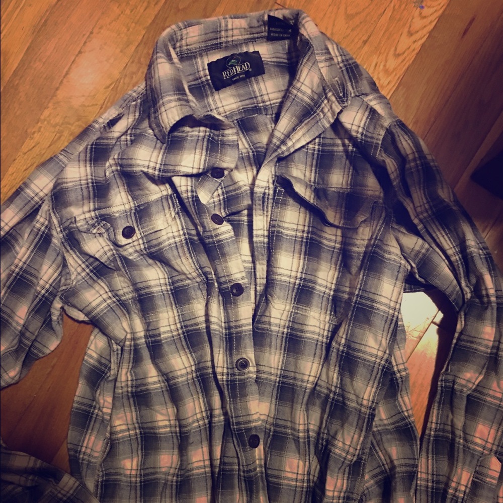 Redhead men's flannel