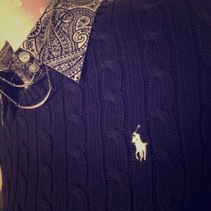 Ralph Lauren Sport Cable Knit Sweater